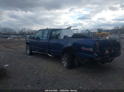 1996 CHEVROLET GMT-400 K1500 Blue  Gasoline 1GCEK19R4TE262232 photo #4