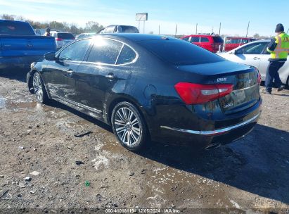 2015 KIA CADENZA PREMIUM Black  Gasoline KNALN4D79F5168631 photo #4