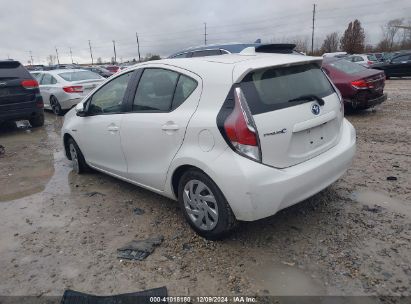 2015 TOYOTA PRIUS C TWO White  Hybrid JTDKDTB34F1104483 photo #4