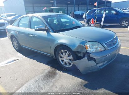 2007 FORD FIVE HUNDRED LIMITED Green  Gasoline 1FAHP25157G141696 photo #1