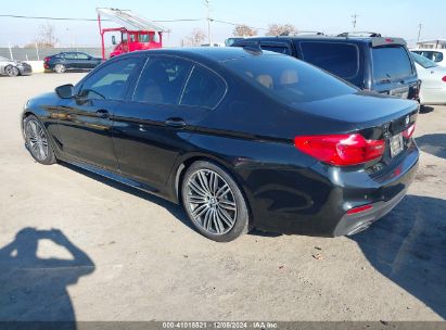 2019 BMW 530I Black  Gasoline WBAJA5C58KWW13051 photo #4