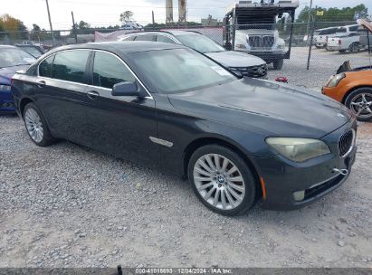 2012 BMW 750LI XDRIVE Black  Gasoline WBAKC8C57CC435880 photo #1