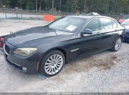 2012 BMW 750LI XDRIVE Black  Gasoline WBAKC8C57CC435880 photo #3