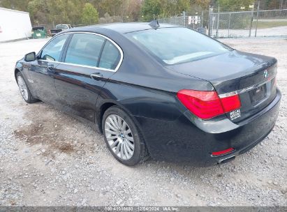 2012 BMW 750LI XDRIVE Black  Gasoline WBAKC8C57CC435880 photo #4