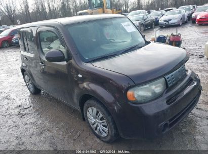 2010 NISSAN CUBE 1.8S Burgundy  Gasoline JN8AZ2KR5AT154547 photo #1