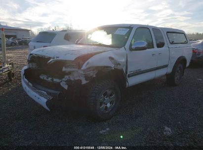 2003 TOYOTA TUNDRA SR5 V8 White  Gasoline 5TBRT34193S433815 photo #3