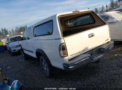 2003 TOYOTA TUNDRA SR5 V8 White  Gasoline 5TBRT34193S433815 photo #4