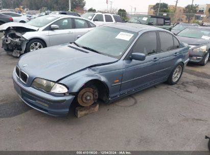 2001 BMW 325I Blue  Gasoline WBAAN37411ND49205 photo #3