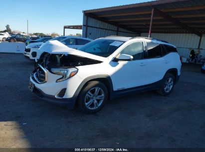 2018 GMC TERRAIN SLE White  Gasoline 3GKALMEV1JL180878 photo #3