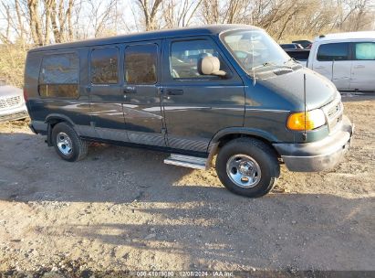 2001 DODGE RAM VAN 1500 CONVERSION Blue  Gasoline 2B6HB11Y11K557947 photo #1