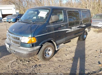 2001 DODGE RAM VAN 1500 CONVERSION Blue  Gasoline 2B6HB11Y11K557947 photo #3