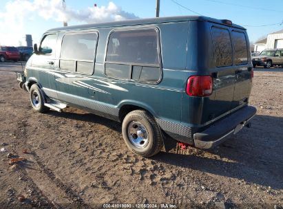 2001 DODGE RAM VAN 1500 CONVERSION Blue  Gasoline 2B6HB11Y11K557947 photo #4