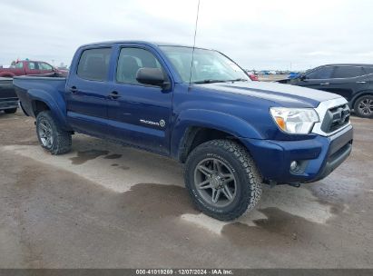 2014 TOYOTA TACOMA PRERUNNER V6 Blue  Gasoline 3TMJU4GN0EM172650 photo #1