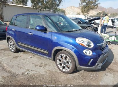 2016 FIAT 500L TREKKING Blue  Gasoline ZFBCFADH6GZ038438 photo #1