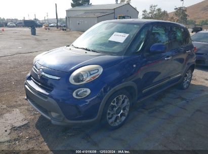 2016 FIAT 500L TREKKING Blue  Gasoline ZFBCFADH6GZ038438 photo #3