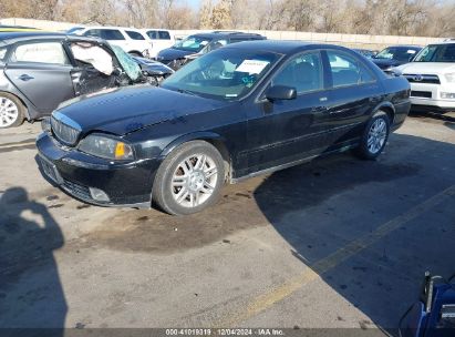 2004 LINCOLN LS V8 Black  Gasoline 1LNHM87A74Y686349 photo #3