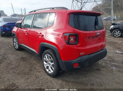 2015 JEEP RENEGADE LATITUDE Red  Gasoline ZACCJABT4FPC34782 photo #4