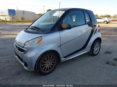 2014 SMART FORTWO PASSION/PURE Silver  Gasoline WMEEJ3BA3EK762567 photo #3