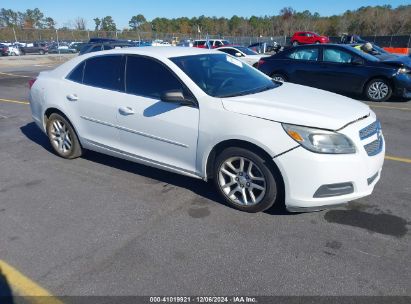 2014 CHEVROLET MALIBU 1LT White sedan 4d gas 1G11C5SL2EF220110 photo #1