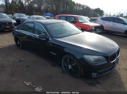 2012 BMW 750LI XDRIVE Black  Gasoline WBAKC8C52CC435155 photo #1