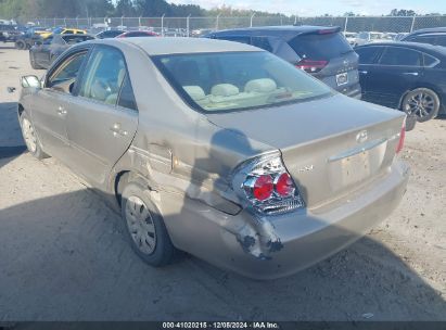 2006 TOYOTA CAMRY LE Tan  Gasoline 4T1BE32K36U135402 photo #4