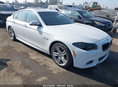 2014 BMW 535I White  Gasoline WBA5B1C57ED476806 photo #1