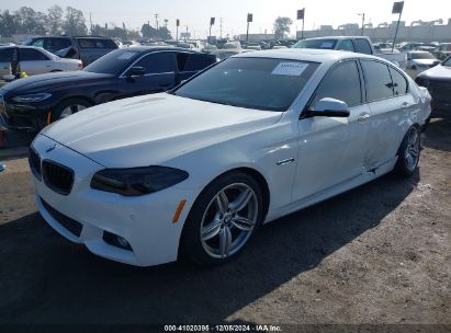 2014 BMW 535I White  Gasoline WBA5B1C57ED476806 photo #3