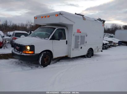 2009 GMC SAVANA CUTAWAY WORK VAN White  Gasoline 1GDJG31K291120578 photo #3