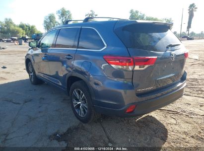 2017 TOYOTA HIGHLANDER LE Blue  Gasoline 5TDZARFH4HS023814 photo #4