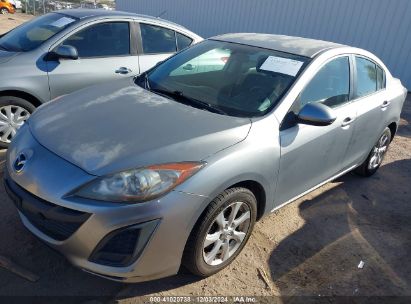 2011 MAZDA MAZDA3 I TOURING Silver  Gasoline JM1BL1VF4B1366768 photo #3