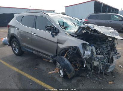 2018 HYUNDAI SANTA FE SPORT 2.4L Gray  Gasoline 5NMZU3LB1JH066987 photo #1