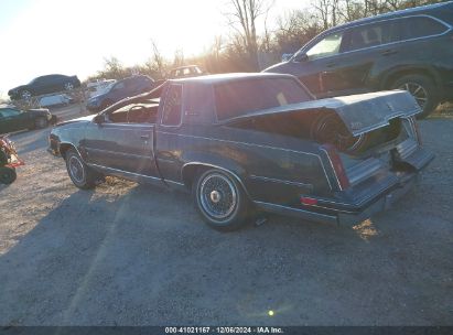 1987 OLDSMOBILE CUTLASS SUPREME BROUGHAM Black  Gasoline 1G3GM11Y7HP324272 photo #4