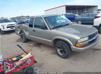 2002 CHEVROLET S-10 LS Brown  Gasoline 1GCCS19W228198296 photo #1