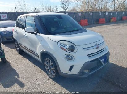 2014 FIAT 500L TREKKING White  Gasoline ZFBCFADH9EZ012820 photo #1