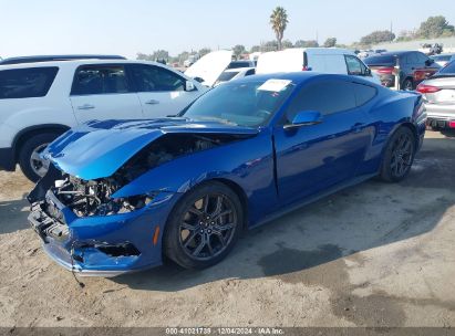 2024 FORD MUSTANG ECOBOOST PREMIUM Blue  Gasoline 1FA6P8TH2R5110432 photo #3