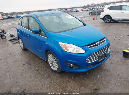 2013 FORD C-MAX HYBRID SEL Blue  Hybrid 1FADP5BU9DL508570 photo #1