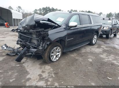 2023 CHEVROLET SUBURBAN 4WD PREMIER Black  Gasoline 1GNSKFKDXPR110668 photo #3