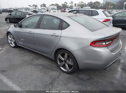 2014 DODGE DART GT Gray  Gasoline 1C3CDFEB5ED702219 photo #4