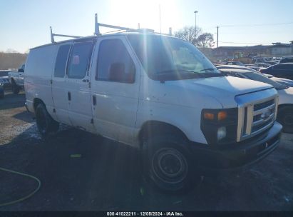 2011 FORD E-150 COMMERCIAL White  Gasoline 1FTNE1EW3BDB06187 photo #1