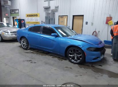 2015 DODGE CHARGER R/T Blue  Gasoline 2C3CDXCT9FH916278 photo #1