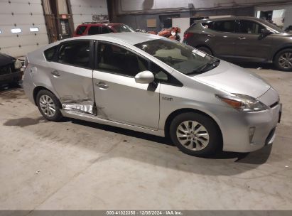 2014 TOYOTA PRIUS PLUG-IN Gray  Hybrid JTDKN3DP0E3056030 photo #1