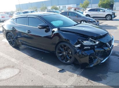 2019 NISSAN MAXIMA 3.5 SR Black  Gasoline 1N4AA6AV9KC367596 photo #1