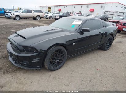 2013 FORD MUSTANG GT PREMIUM Black  Gasoline 1ZVBP8CF3D5240409 photo #3