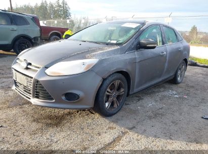 2013 FORD FOCUS SE Gray  Gasoline 1FADP3F2XDL191119 photo #3