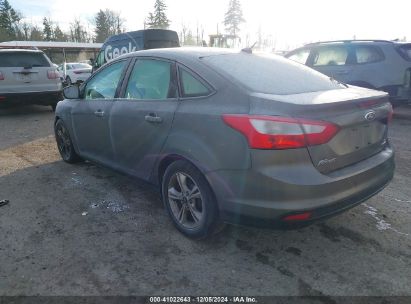 2013 FORD FOCUS SE Gray  Gasoline 1FADP3F2XDL191119 photo #4