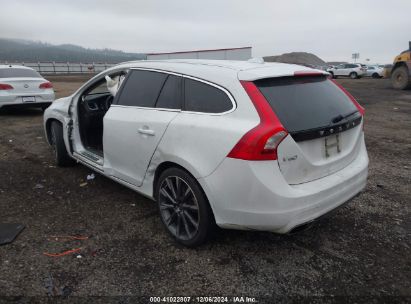 2015 VOLVO V60 T5 PREMIER White  Gasoline YV126MEB9F1192430 photo #4