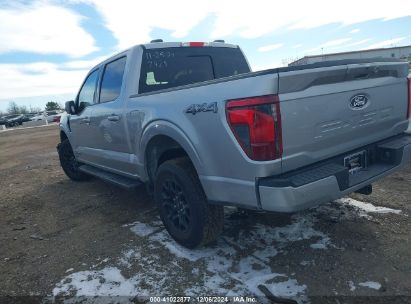 2024 FORD F-150 XLT Silver  Hybrid 1FTFW3LD8RFA87939 photo #4