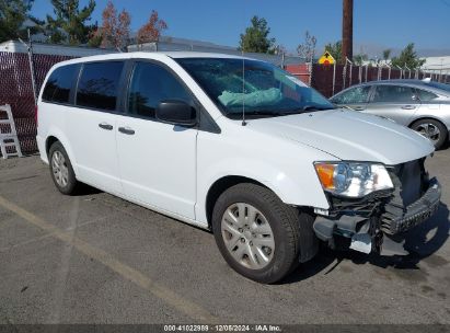 2019 DODGE GRAND CARAVAN SE White  Flexible Fuel 2C4RDGBG3KR787551 photo #1