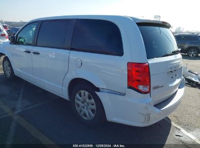 2019 DODGE GRAND CARAVAN SE White  Flexible Fuel 2C4RDGBG3KR787551 photo #4