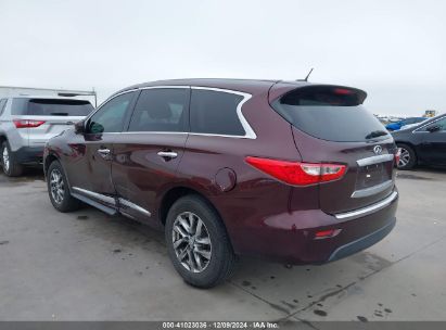 2013 INFINITI JX35 Burgundy  Gasoline 5N1AL0MN6DC305567 photo #4